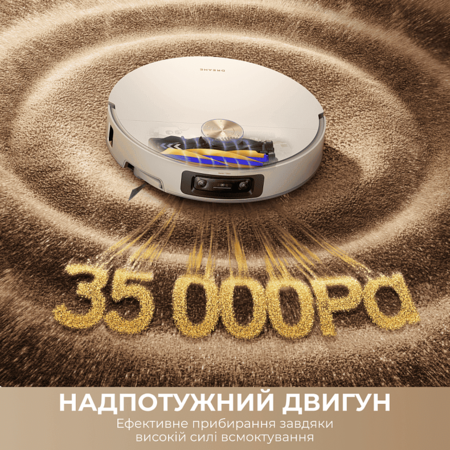 Робот-пилосос Dreame Bot X60 Ultra Complete White (RLX87DE) (7291370) Зображення
