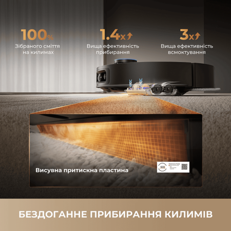 Робот-пилосос Dreame Bot X60 Ultra Complete White (RLX87DE) (7291370) Зображення