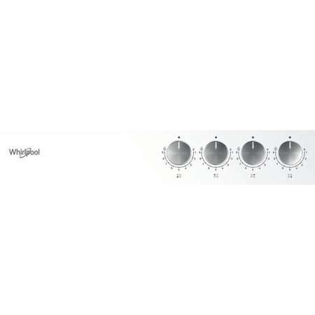 Газова варильна поверхня Whirlpool GOFL629WH (6624400) Зображення