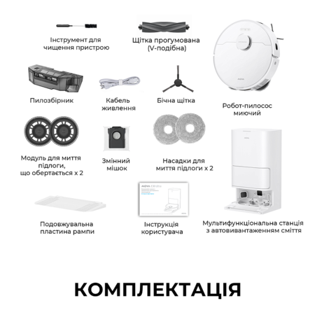 Робот-пилосос Mova Bot E30 Ultra (RLE51SE) (7127022) Зображення