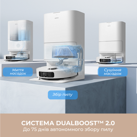 Робот-пилосос Mova Bot E30 Ultra (RLE51SE) (7127022) Зображення