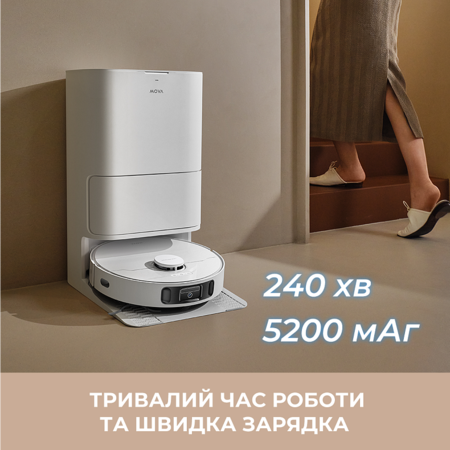 Робот-пилосос Mova Bot E30 Ultra (RLE51SE) (7127022) Зображення