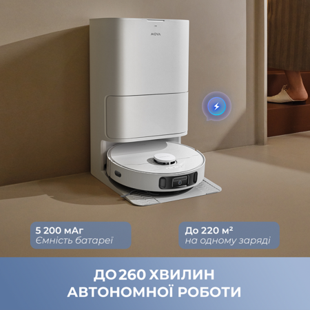 Робот-пилосос Mova E40 Ultra (7229868) Зображення