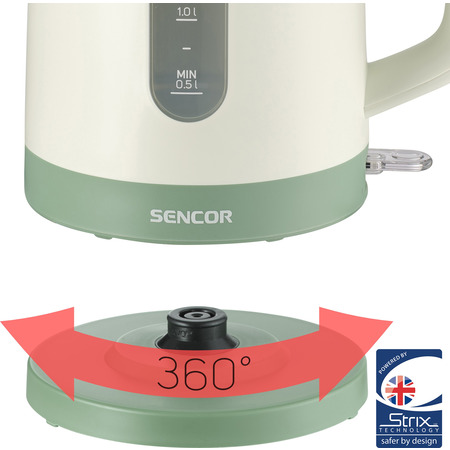Електрочайник Sencor SWK 1732GR (7290676) Зображення