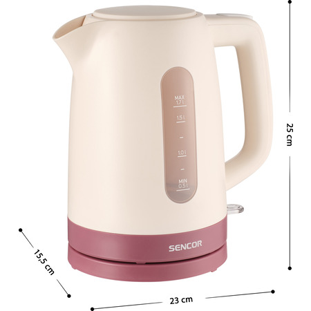 Електрочайник Sencor SWK 1733RS  (7290684) Зображення