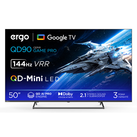Телевізор ERGO 50MQD90 Game PRO (7239951) Зображення