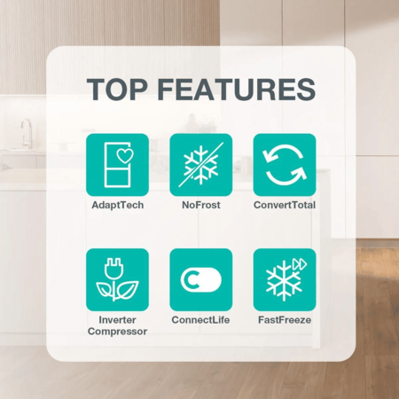 Морозильна камера Gorenje FNCI517E62WF (7297146) Зображення
