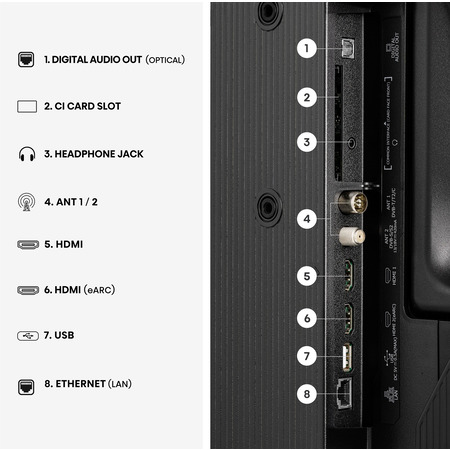 LED-телевізор Hisense 50A5S (7263475) Зображення