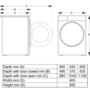 Пральна машина автоматична Gorenje WG4S84B1/UA (7285259) Зображення