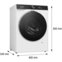Пральна машина автоматична Gorenje WG884A31 (7302143) Зображення