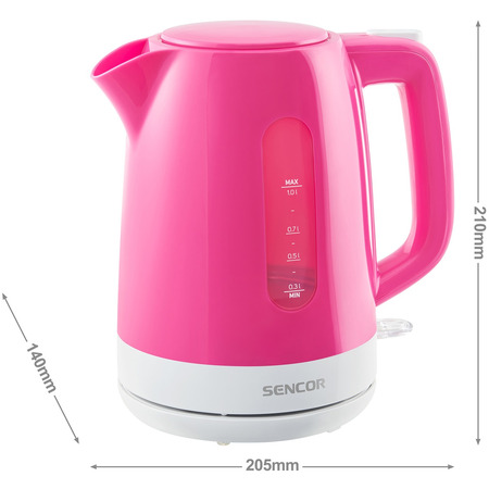 Електрочайник Sencor SWK 1028RS (7135800) Зображення