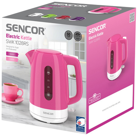 Електрочайник Sencor SWK 1028RS (7135800) Зображення