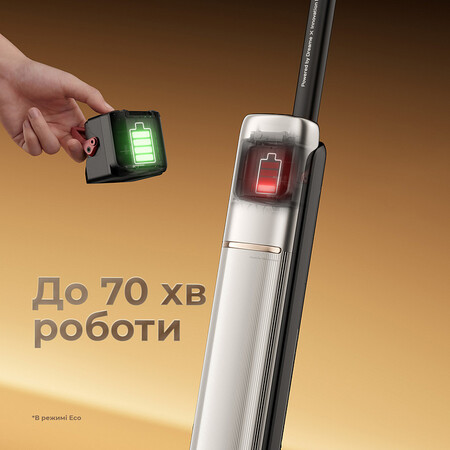 Акумуляторний пилосос Dreame T16 Pro Heat (7302140) Зображення