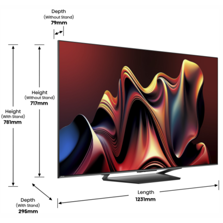LED-телевізор Hisense 55U7NQ  (6998084) Зображення