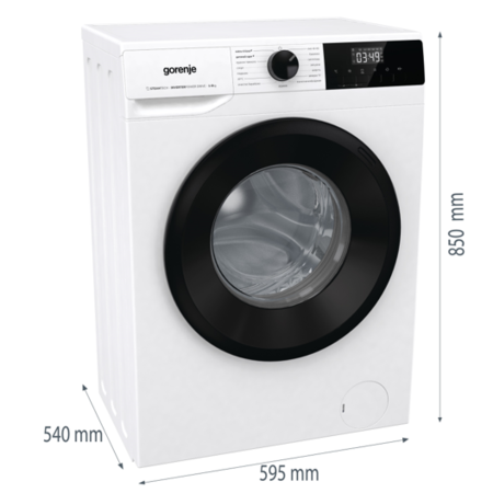 Пральна машина автоматична Gorenje W1NHPI84AS/UA (WFLP8014EVM) (7068488) Изображение