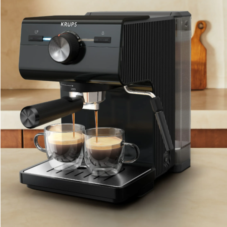 Кавоварка еспресо Krups XP381810 OPIO BLK (7076115) Изображение