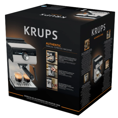 Кавоварка еспресо Krups XP381810 OPIO GREY (7076116) Изображение
