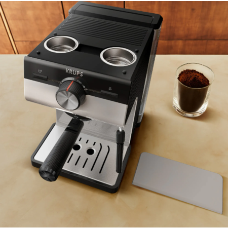 Кавоварка еспресо Krups XP381810 OPIO GREY (7076116) Изображение