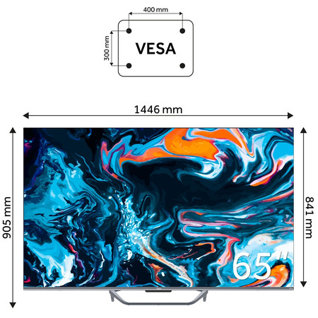 LED-телевізор Haier H65Q800UX  (7006314) Изображение