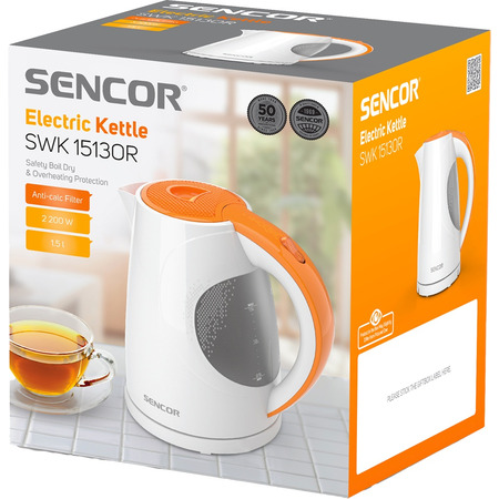 Електрочайник Sencor SWK 1513OR (7099682) Изображение