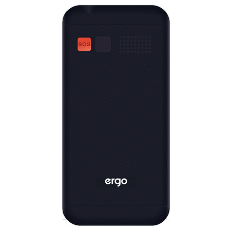 Мобільний телефон ERGO R231 Dual Sim Black (6906379) Изображение