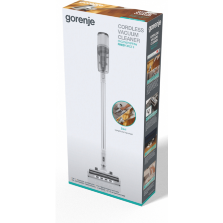 Акумуляторний пилосос Gorenje SVC216210FFIIW (7120161) Изображение