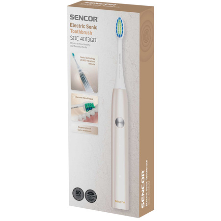 Зубна електрощітка Sencor SOC 4013GD (7121078) Изображение