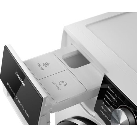 Прально-сушильна машина Hisense WD5S1045BW/UA (7087428) Изображение