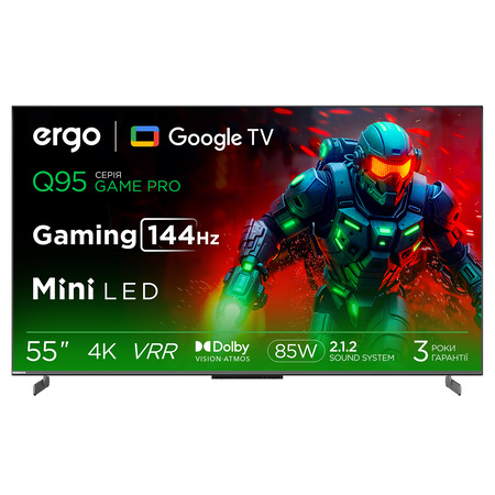 Телевізор ERGO 55MQ95 GAME PRO (7083180) Зображення