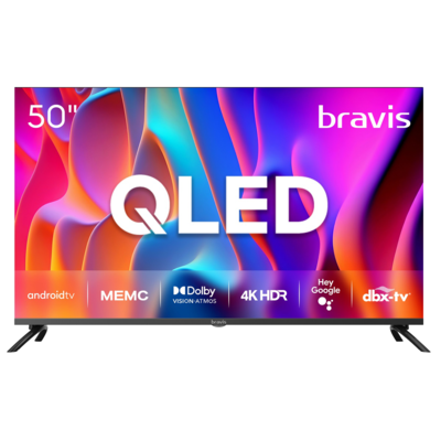 LED-телевізор Bravis 50K7000Q  (7108617) Зображення
