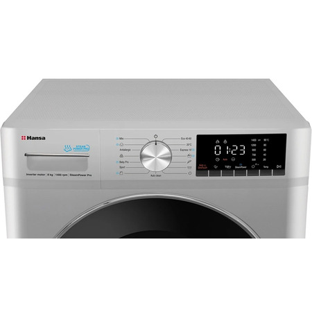 Пральна машина автоматична Hansa WHG814DD1LG (7094120) Изображение