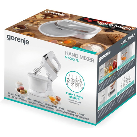 Стаціонарний міксер Gorenje M 500 DCS (739685) (7112063) Изображение