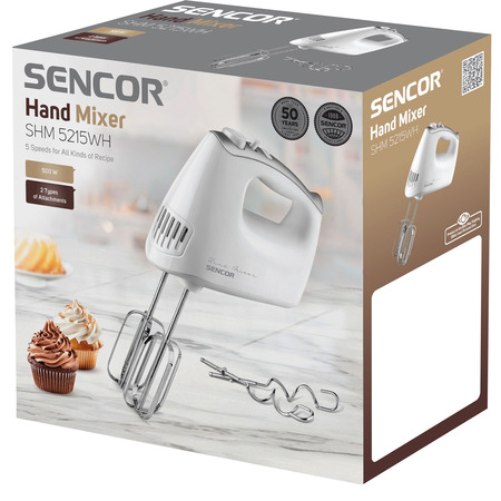 Ручний міксер Sencor SHM 5215WH (7157591) Изображение