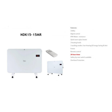 Конвектор електирчний Midea NDK15-15MR Зображення