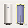 Водонагрівач Eldom Eureka 80 SLIM  2x1.0 kW  WV08039D Зображення