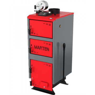 Котел твердопаливний тривалого горіння Marten Comfort MC-80 Изображение