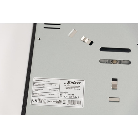 Варочная поверхность электрическая Kaiser KCT 3726 FI W Изображение