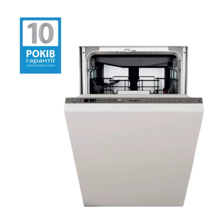 Вбудована посудомийна машина Whirlpool WSIO 3O34 PFE X Изображение