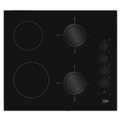 Варильна поверхня комбінована Beko HILM64120S Зображення