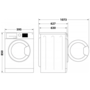 Пральна машина повногабаритна WHIRLPOOL FFB 9448 BV UA Изображение