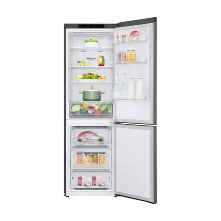 Двокамерний холодильник LG GC-B459SLCL Изображение
