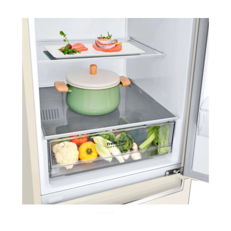 Двокамерний холодильник LG GC-B459SECL Изображение