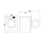 Сушильна машина Whirlpool WP B9X WBS UA Зображення