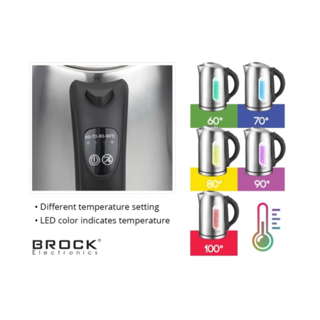 Електрочайник BROCK WK 2302 D (WK2302D) Изображение