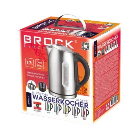 Електрочайник BROCK WK 2302 D (WK2302D) Изображение