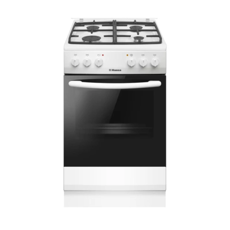 Плита Hansa FCMW580450 комбінована, 62л, 50x60см, конвекція, чавун, білий (ERFCMW580450) Изображение