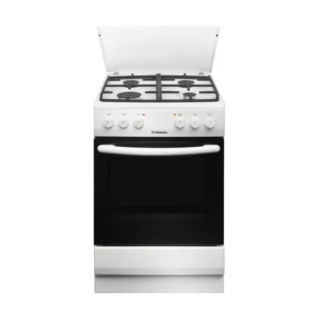 Плита Hansa FCMW580450 комбінована, 62л, 50x60см, конвекція, чавун, білий (ERFCMW580450) Изображение
