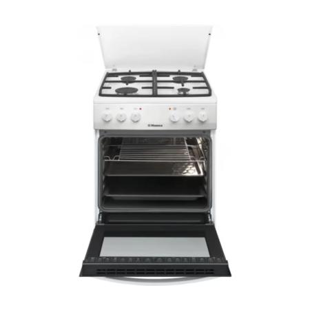 Плита Hansa FCMW580450 комбінована, 62л, 50x60см, конвекція, чавун, білий (ERFCMW580450) Изображение