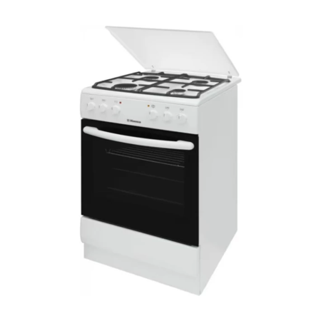 Плита Hansa FCMW580450 комбінована, 62л, 50x60см, конвекція, чавун, білий (ERFCMW580450) Изображение