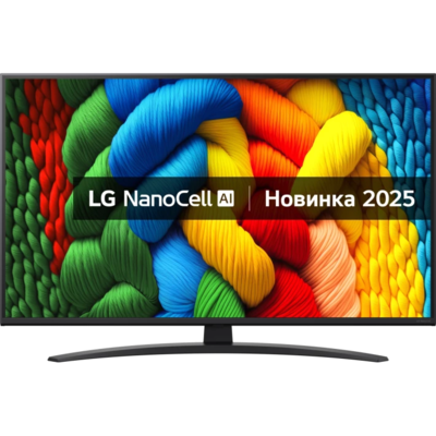 Телевізор LG 43NANO81A6A Зображення